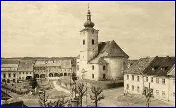 Fotografie Pilnkova, jak vypadal v roce 1950